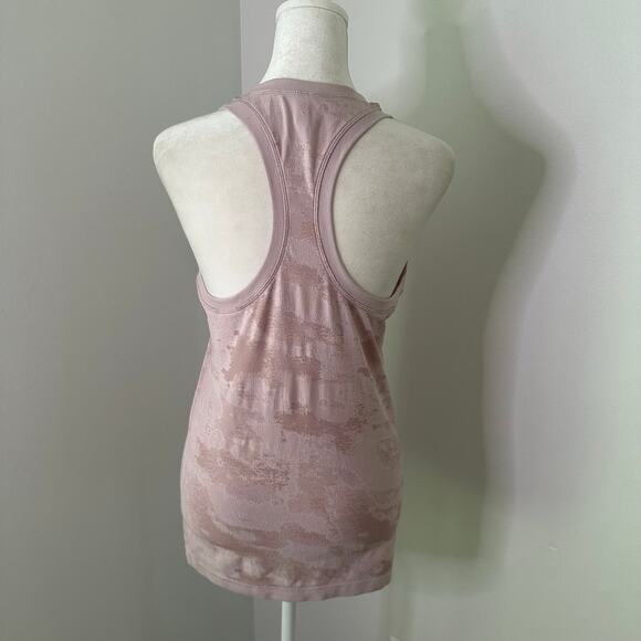 Athleta light pink camo racerback tank top size S - Picture 5 of 11